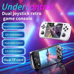 Máy Chơi Game PSP Retro Màn Hình IPS HD 3.5 Inch Hệ Điều Hành Linux GBA Cầm Tay, 64G, 128G
