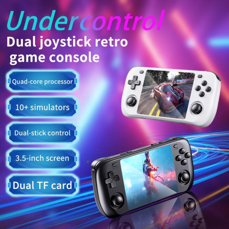 Máy Chơi Game PSP Retro Màn Hình IPS HD 3.5 Inch Hệ Điều Hành Linux GBA Cầm Tay, 64G, 128G