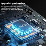 Máy chơi game cầm tay Retro XF43 mã nguồn mở màn hình lớn 4.3 inch, bộ nhớ 64G, 128G