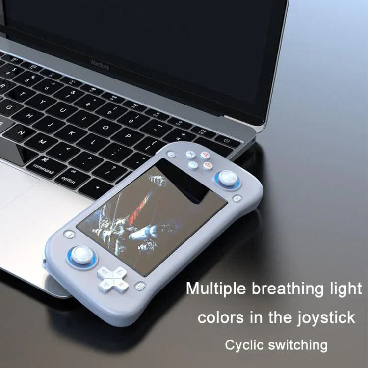 Máy chơi game cầm tay Retro XF43 mã nguồn mở màn hình lớn 4.3 inch, bộ nhớ 64G, 128G