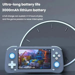 Máy chơi game cầm tay Retro XF43 mã nguồn mở màn hình lớn 4.3 inch, bộ nhớ 64G, 128G