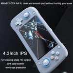 Máy chơi game cầm tay Retro XF43 mã nguồn mở màn hình lớn 4.3 inch, bộ nhớ 64G, 128G