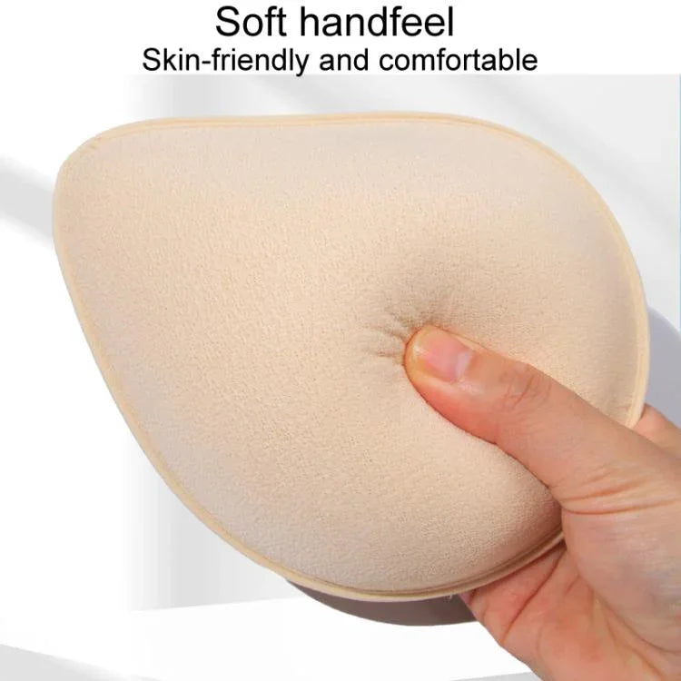 Ngực giả latex tự nhiên sau phẫu thuật, hạt silicone siêu nhẹ, thoáng khí, kháng khuẩn, cấy ghép ngực, S, M, L