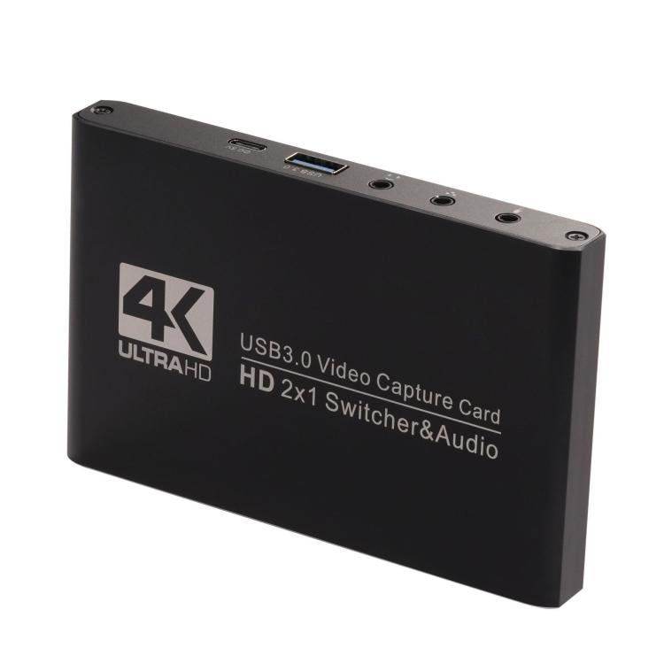 Card ghi hình video USB 3.0 HD 4K cho máy ảnh và máy tính chơi game trực tiếp
