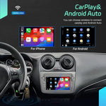 Màn hình ngang 7 inch Android tích hợp Carplay 15 cho Alfa Romeo MITO 2008-2016, bộ điều khiển trung tâm xe, 4+64G, 2+64G