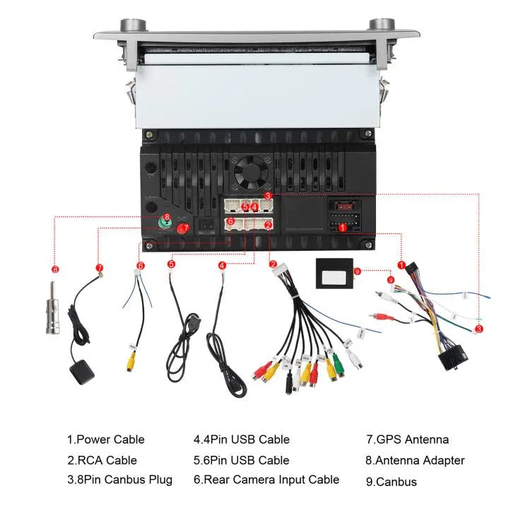 Màn hình ngang 7 inch Android tích hợp Carplay 15 cho Alfa Romeo MITO 2008-2016, bộ điều khiển trung tâm xe, 4+64G, 2+64G