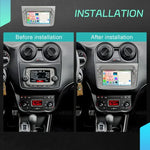 Màn hình ngang 7 inch Android tích hợp Carplay 15 cho Alfa Romeo MITO 2008-2016, bộ điều khiển trung tâm xe, 4+64G, 2+64G