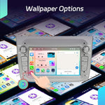 Màn hình ngang 7 inch Android tích hợp Carplay 15 cho Alfa Romeo MITO 2008-2016, bộ điều khiển trung tâm xe, 4+64G, 2+64G