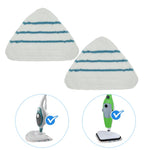 2 cái / gói miếng lau thay thế cho cây lau hơi nước H2O X5, đầu lau bằng sợi microfiber