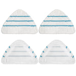 2 cái / gói miếng lau thay thế cho cây lau hơi nước H2O X5, đầu lau bằng sợi microfiber