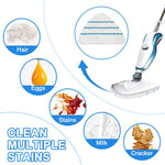 2 cái / gói miếng lau thay thế cho cây lau hơi nước H2O X5, đầu lau bằng sợi microfiber