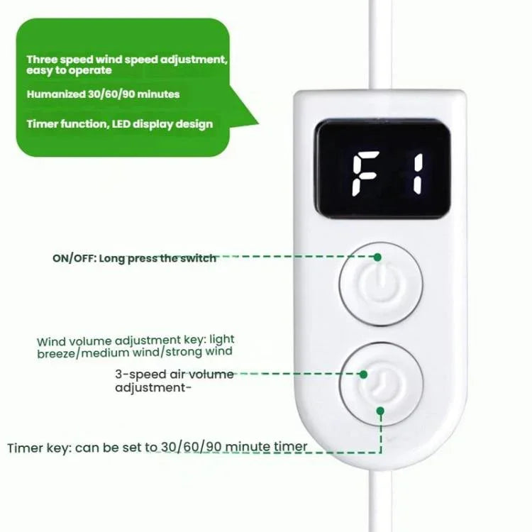 Đệm làm mát USB cho ghế xe đẩy trẻ em, có quạt, 3 cấp tốc độ điều chỉnh