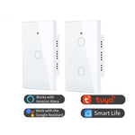 Công tắc thông minh WIFI một nút Model 120 US Gauge Graffiti, 1 nút trắng, 2 nút trắng, 1 nút đen, 2 nút đen, 1 nút vàng, 2 nút vàng