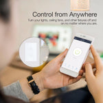 Công tắc thông minh WIFI một nút Model 120 US Gauge Graffiti, 1 nút trắng, 2 nút trắng, 1 nút đen, 2 nút đen, 1 nút vàng, 2 nút vàng