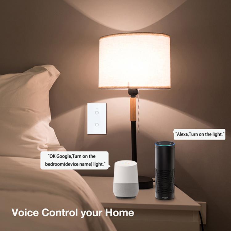 Công tắc thông minh WIFI một nút Model 120 US Gauge Graffiti, 1 nút trắng, 2 nút trắng, 1 nút đen, 2 nút đen, 1 nút vàng, 2 nút vàng