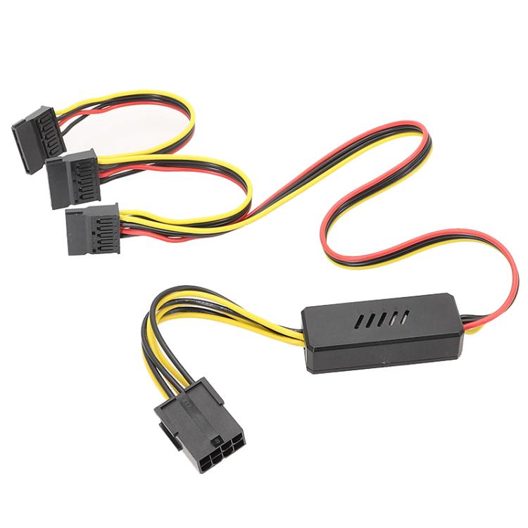 Cáp nguồn ổ cứng từ card đồ họa, 12V sang SATA 1 ra 1, 1 ra 2, 1 ra 3, 1 ra 4, card đồ họa 8P sang 4P lớn 1 ra 1, 1 ra 2, 1 ra 3...
