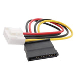 Cáp nguồn DVR 4P sang SATA 15P cho ổ cứng HDD, 4P sang SATA 15P