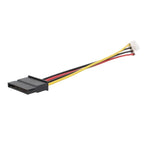 Cáp nguồn DVR 4P sang SATA 15P cho ổ cứng HDD, 4P sang SATA 15P