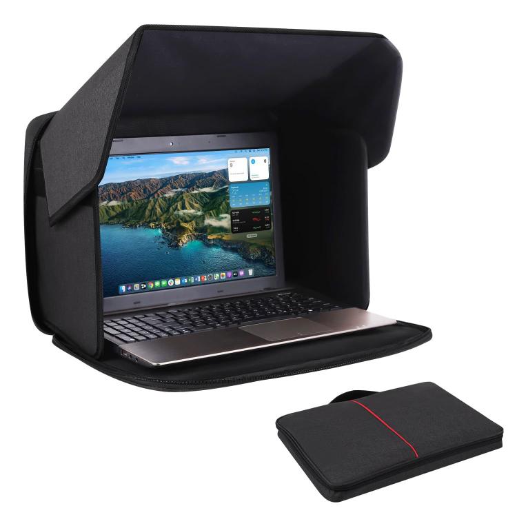 Túi đựng laptop 16 inch có màn che nắng gấp gọn chống chói và bảo vệ riêng tư dùng ngoài trời, 16 inch