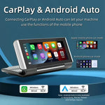 Đầu phát MP5 ô tô Bluetooth 6.86 inch gập được, hỗ trợ MirrorLink/CarPlay/Android Auto, B5370, B5370 + camera lùi 4 đèn LED, B5370 + camera lùi 8 đèn LED, B5370 + camera lùi 12 đèn LED