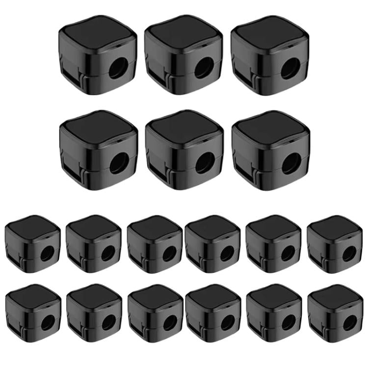 18 Chiếc / Gói Kẹp Tổ Chức Cáp Từ Tính Kẹp Dây Dán Giữ Dây Cho Quản Lý Bàn Làm Việc