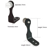 Bộ chuyển đổi chân máy ống nhòm L-shaped bằng kim loại cho nhiếp ảnh, ổn định ống nhòm