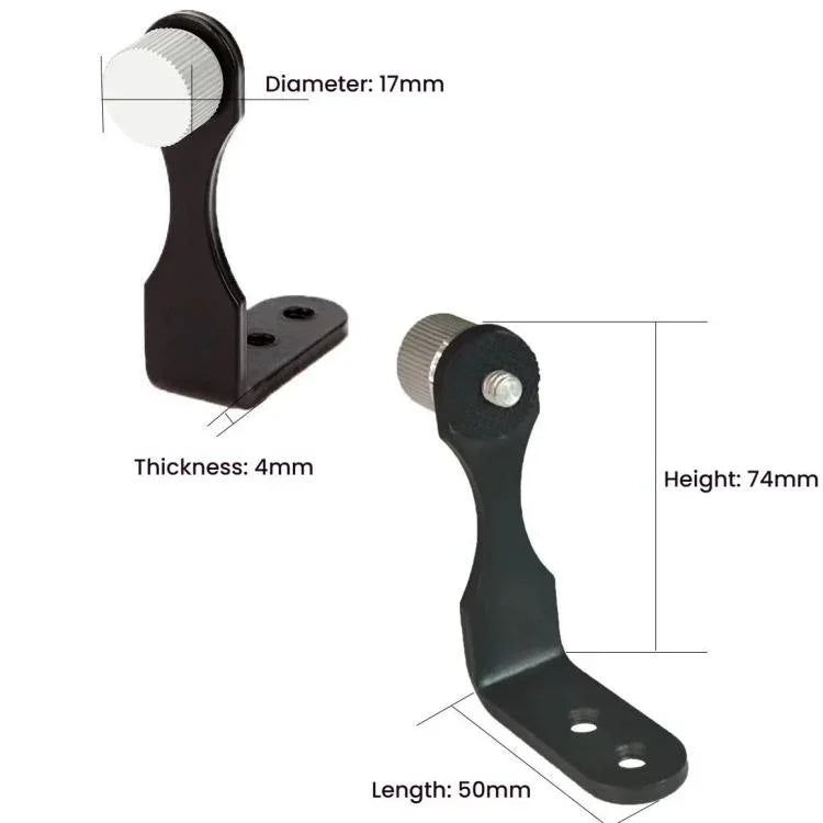 Bộ chuyển đổi chân máy ống nhòm L-shaped bằng kim loại cho nhiếp ảnh, ổn định ống nhòm