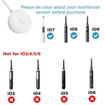 Bộ sạc bàn chải đánh răng 3768 cho Oral B IO Series 9/8/7 IO7 IO8 IO9, Phích cắm Mỹ, Phích cắm Mỹ