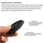Bộ Huấn Luyện Thú Cưng 2 Trong 1: Clicker Và Còi Huấn Luyện Kèm Dây Đeo Tay Dài