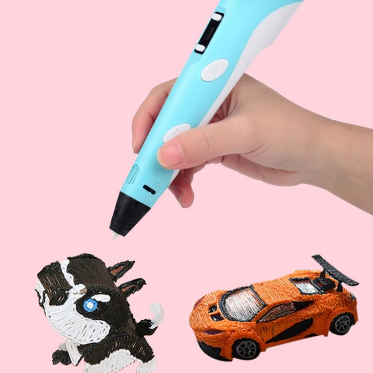 Bộ bút in 3D cầm tay với 20 màu sợi PLA, bảng vẽ, đế, kéo, bảo vệ ngón tay, sách nghệ thuật & phụ kiện, phích cắm Mỹ, phích cắm Anh, phích cắm EU