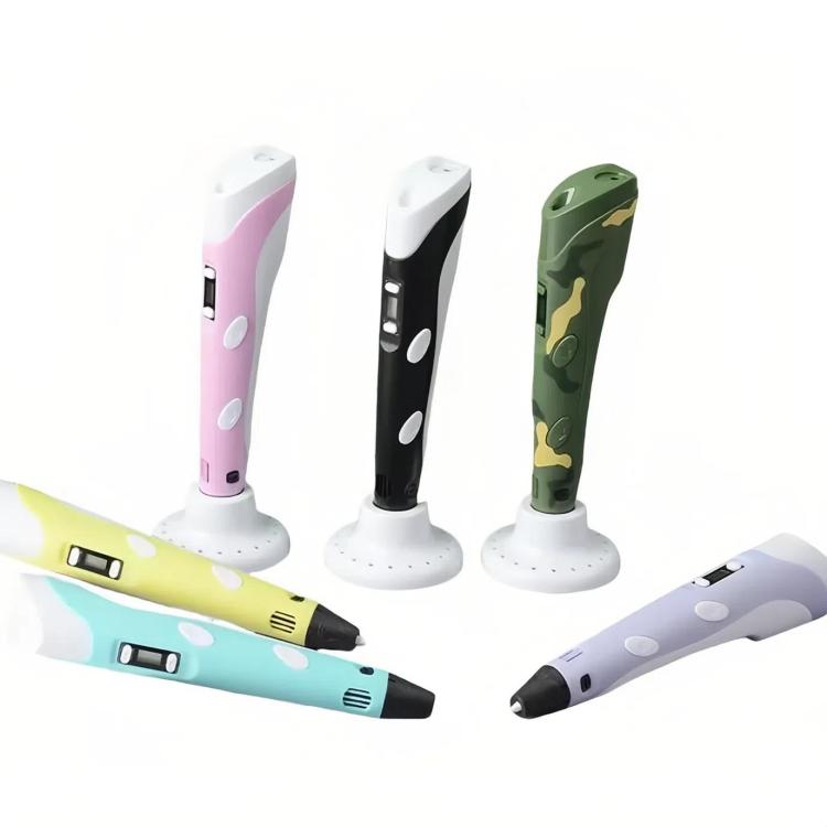 Bộ bút in 3D cầm tay với 20 màu sợi PLA, bảng vẽ, đế, kéo, bảo vệ ngón tay, sách nghệ thuật & phụ kiện, phích cắm Mỹ, phích cắm Anh, phích cắm EU