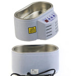 SUNSHINE 968 Mini Jewellery Glasses Cleaner Ultrasonic Cleaner, EU Plug, US Plug