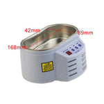 SUNSHINE 968 Mini Jewellery Glasses Cleaner Ultrasonic Cleaner, EU Plug, US Plug
