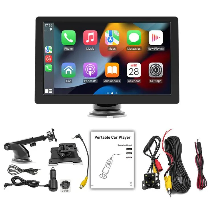 Màn hình stereo ô tô đa năng HD MP5 với màn hình lùi và camera sau, có camera sau