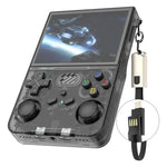 Máy chơi game cầm tay WiFi hai băng tần R36XX màn hình IPS HD Mipi 3.5 inch mã nguồn mở Linux OS, bộ nhớ 64G, 128G