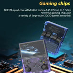Máy chơi game cầm tay WiFi hai băng tần R36XX màn hình IPS HD Mipi 3.5 inch mã nguồn mở Linux OS, bộ nhớ 64G, 128G