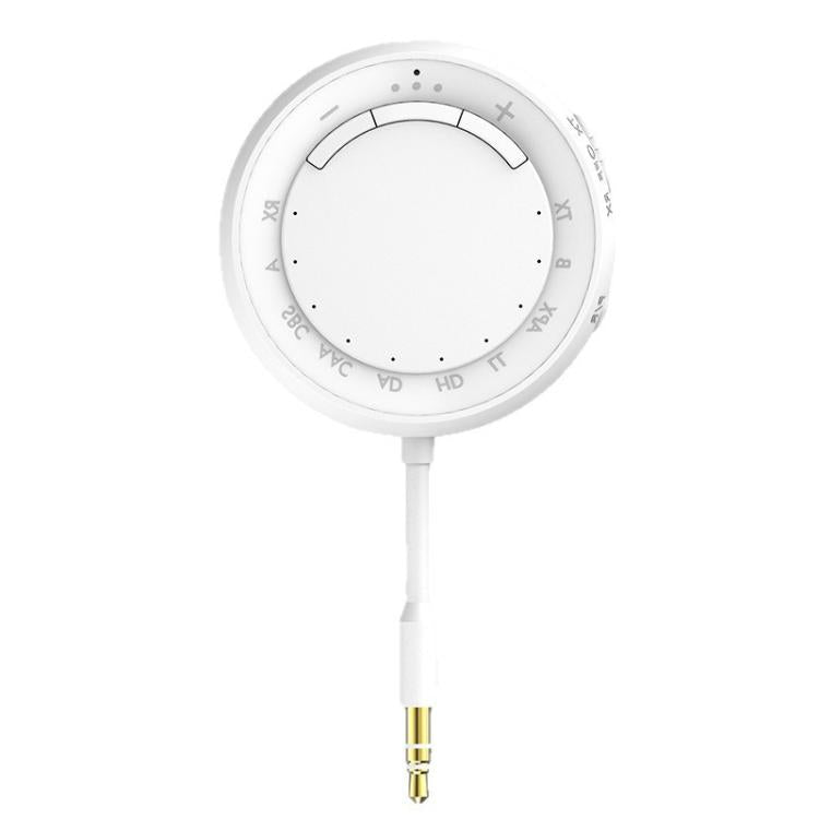 2-in-1 Bluetooth 5.4 Audio Adapter with Qualcomm Chip Low Latency Wireless Transmitter/Receiver for Car/Home, M166