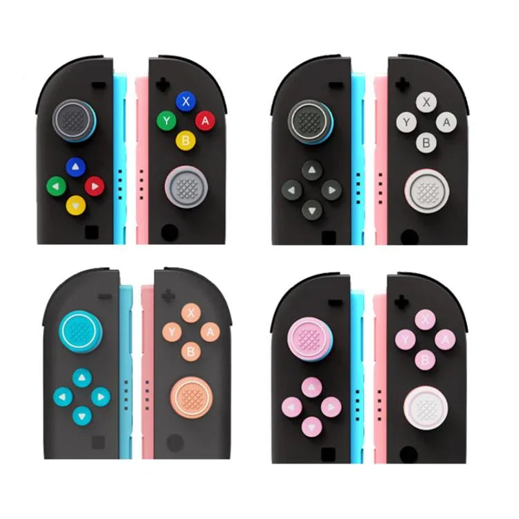 Bộ vỏ nút silicone và nắp cần điều khiển Joy-Con cho Nintendo Switch 2