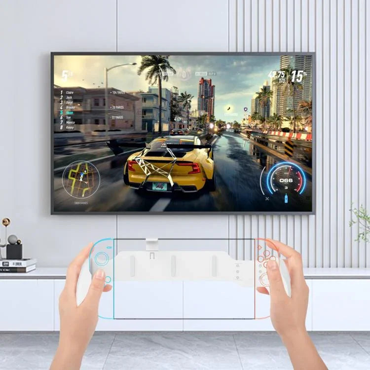 Tay cầm chống trượt công thái học cho Nintendo Switch 2 / Switch / Switch OLED, JYS-NS2297 Đen, JYS-NS2297 Trắng