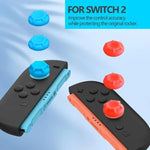Bộ 6 nắp bảo vệ nút cần điều khiển silicone cho Nintendo Switch 2