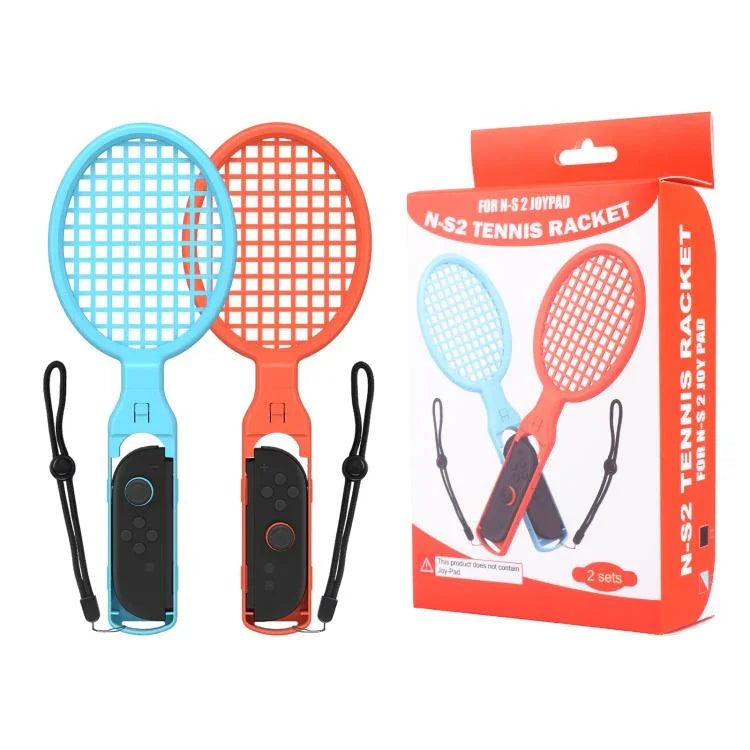 Bộ dụng cụ thể thao tay cầm chuyển động vợt tennis cho bộ điều khiển Joy-Con Nintendo Switch 2, Vợt tennis