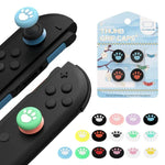 Bộ 2 cặp nắp bảo vệ nút ngón cái silicone in hình móng vuốt cho bộ điều khiển Joy-Con Nintendo Switch 2