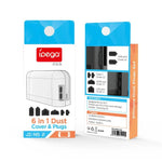 Bộ nút bịt bụi chính xác 6 trong 1 IPega cho Nintendo Switch 2, bộ bảo vệ đa cổng