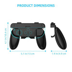 Tay cầm tháo rời 2 trong 1 cho bộ điều khiển Joy-Con Nintendo Switch 2 dùng một hoặc hai tay