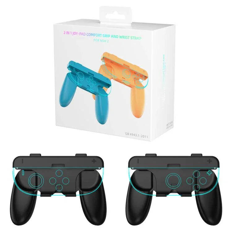 Tay cầm tháo rời 2 trong 1 cho bộ điều khiển Joy-Con Nintendo Switch 2 dùng một hoặc hai tay