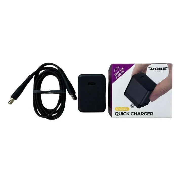 Sạc nhanh GaN 45W DOBE cho Nintendo Switch 2/Switch OLED/Switch/Switch Lite USB-C, phích cắm US, dành cho Nintendo Switch 2