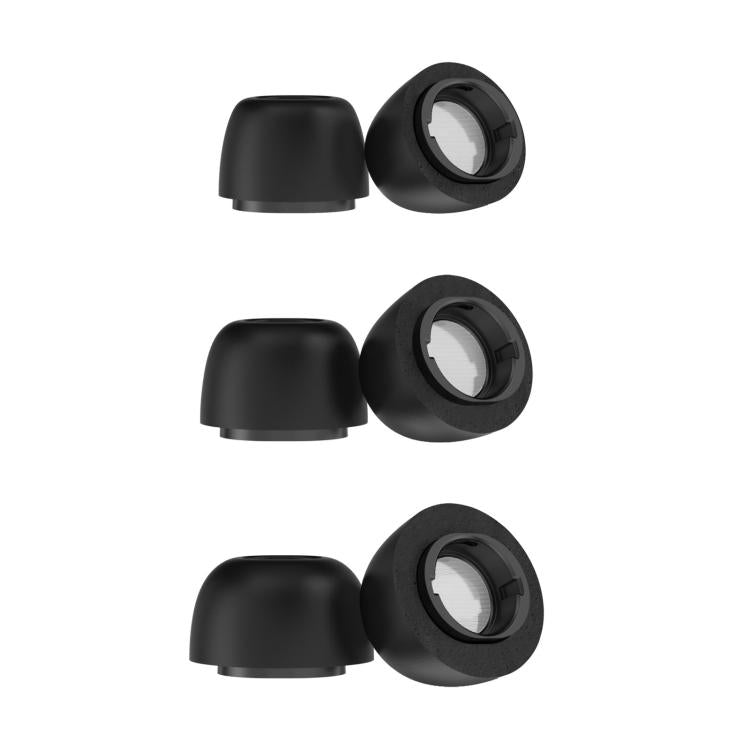 For Samsung Galaxy Buds3 Pro AhaStyle WG168 Memory Foam Anti-Slip Anti-Loss Earplug Cap, S+M+L, L, M, S