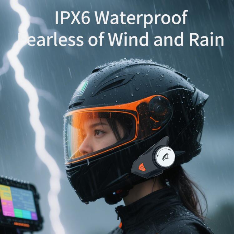 Tai nghe Bluetooth mũ bảo hiểm xe máy M9 chống nước IPX6, trả lời tự động, âm thanh HD cho người lái/giao hàng/đàm thoại nhóm, M9