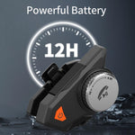 Tai nghe Bluetooth mũ bảo hiểm xe máy M9 chống nước IPX6, trả lời tự động, âm thanh HD cho người lái/giao hàng/đàm thoại nhóm, M9