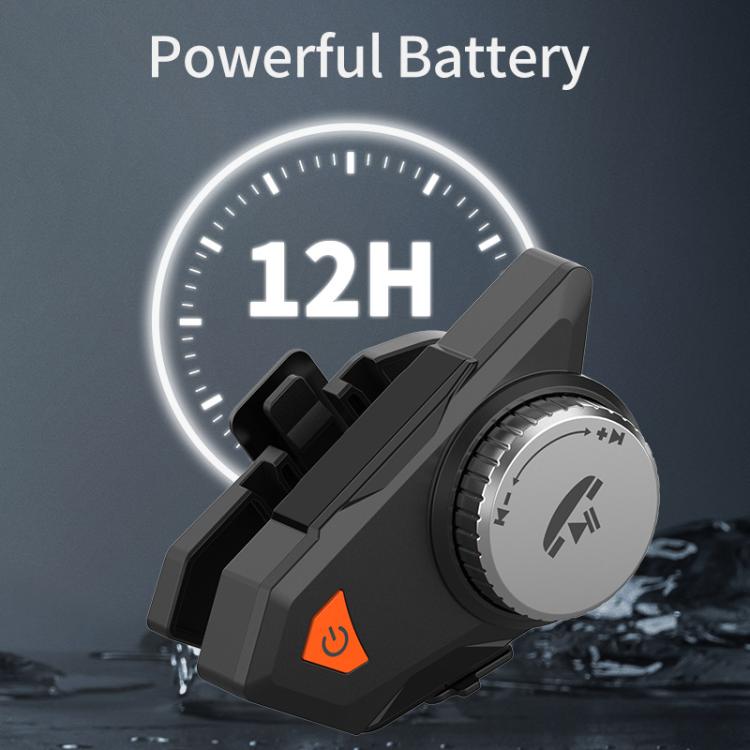 Tai nghe Bluetooth mũ bảo hiểm xe máy M9 chống nước IPX6, trả lời tự động, âm thanh HD cho người lái/giao hàng/đàm thoại nhóm, M9